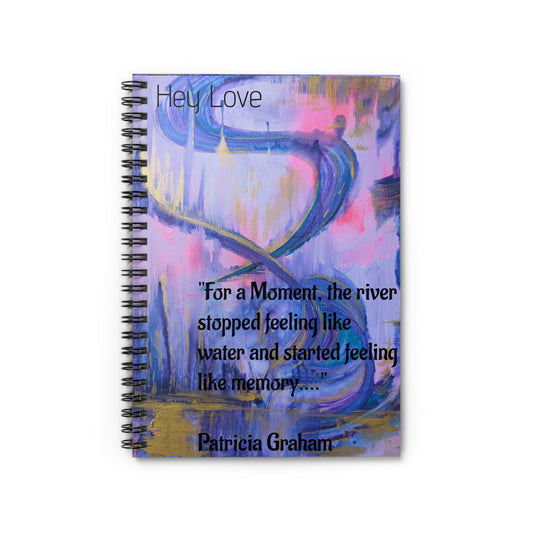 Abstract Spiral Notebook - Ruled Line, Inspirational Journal, School Supplies, Art Lover Gift, Unique Writing Pad, Creative Planner