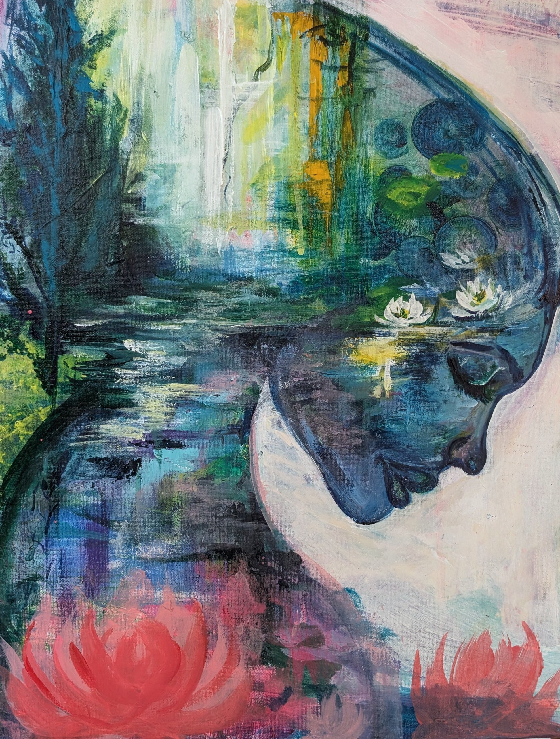 Custom original art commission by Patricia Graham