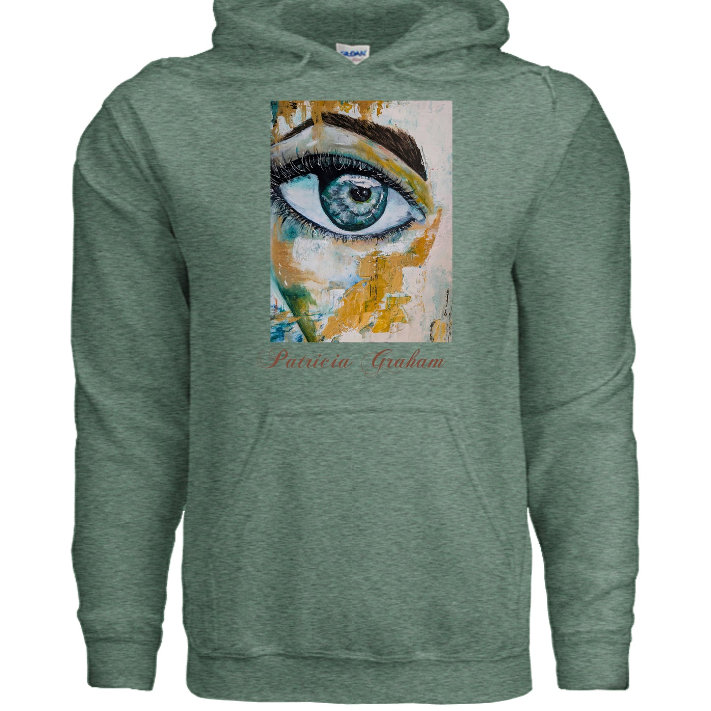 Heather Sport Dark Green - G185 - FRONT