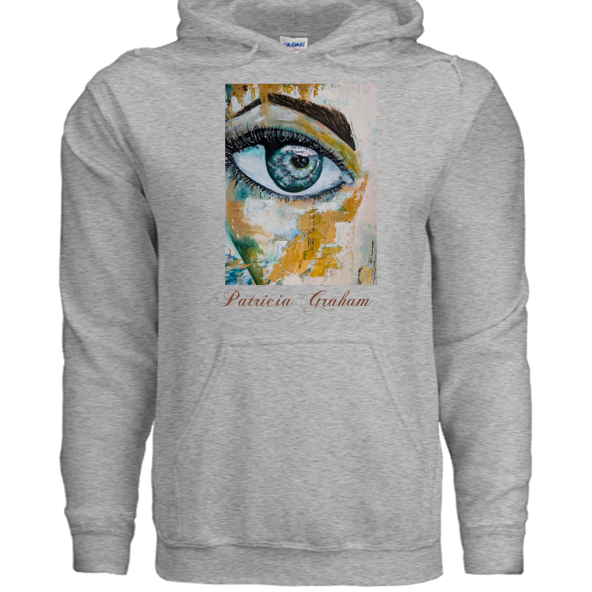 Outlander wearable art hoodie by Patricia Graham