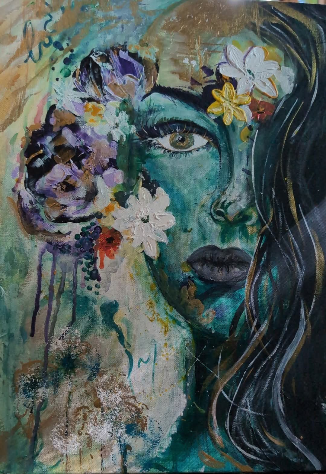 Wild Woman Rising archival fine art print by Patricia Graham